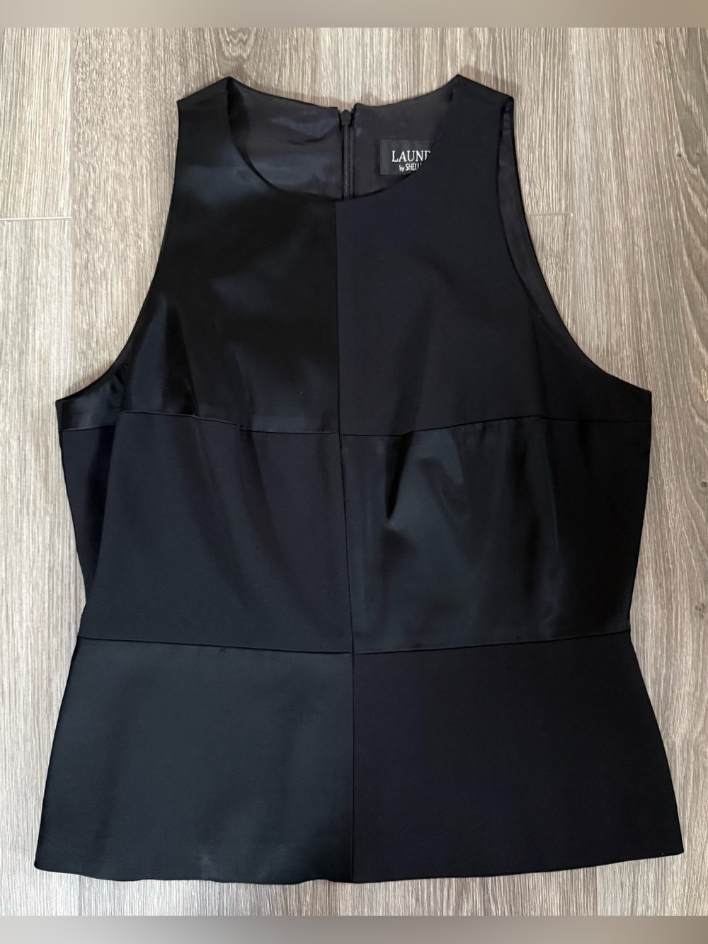 Vintage Laundry by Shelli Segal Black Top Size 12